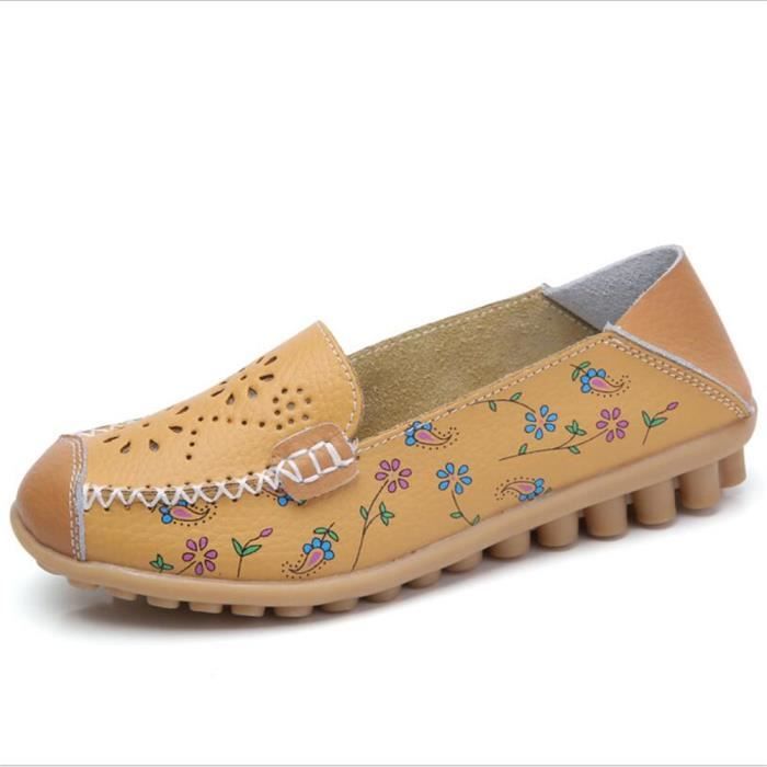 Antidérapant Poids Femme Vintage Léger Marque Qualité Taille Chaussure Moccasins Plates Plus De Chaussures 42 35 Haut Luxe rdtQxhCs
