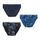 Boîte de 3 Slips Fantaisies Bleu Homme