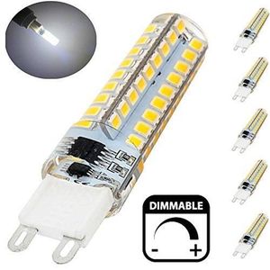 Dimmable Led 6000k 5w Bonlux White Packs Lampe G9 5 Capsule Cool TJF1ulKc3