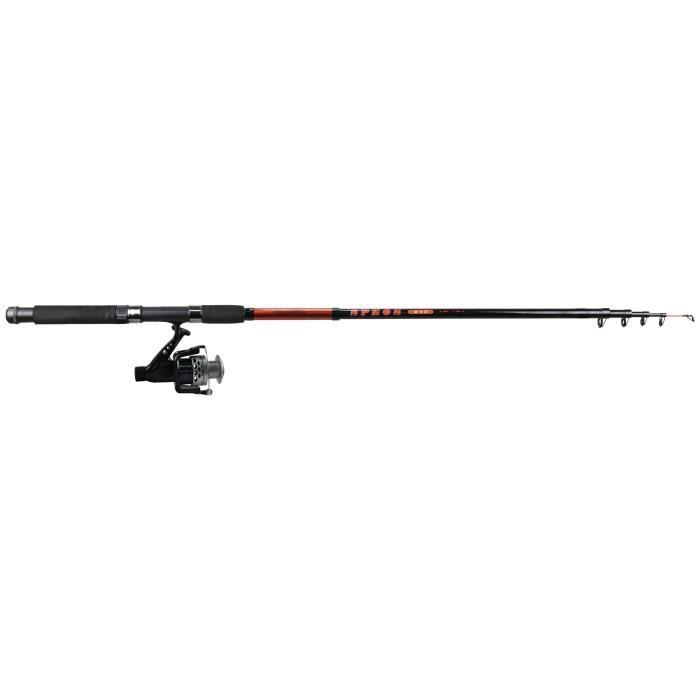 Canne à pêche combo mini lancer télescopique - 2,40 m