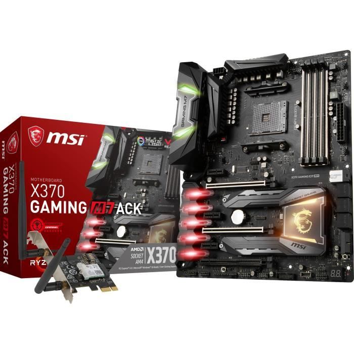 MSI Carte Mère X370 GAMING M7 ACK