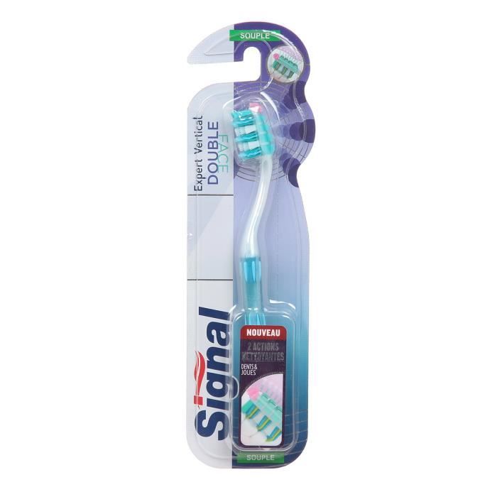 SIGNAL Brosse à dents Double Face Souple
