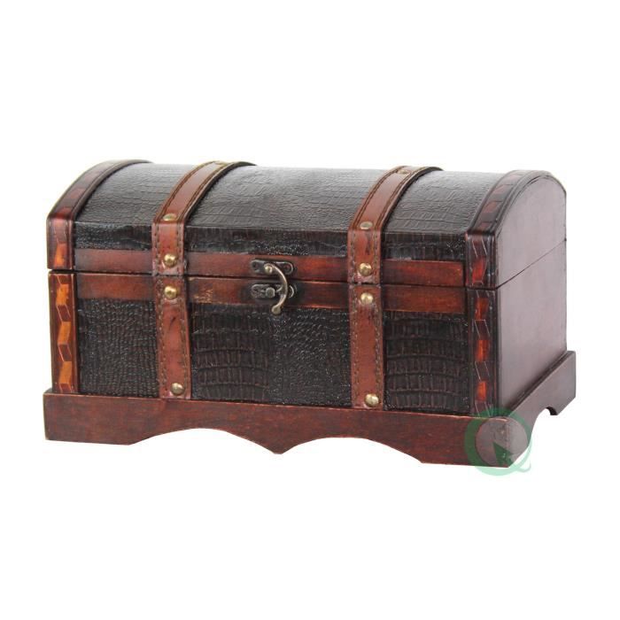 Cuir Coffre en bois - Achat / Vente Cuir Coffre en bois ...