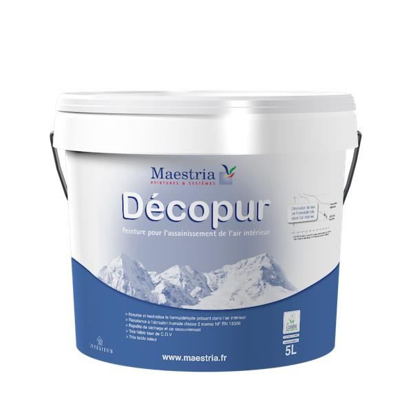 Peinture Maestria Decopur Satin Blanc Achat Vente Peinture