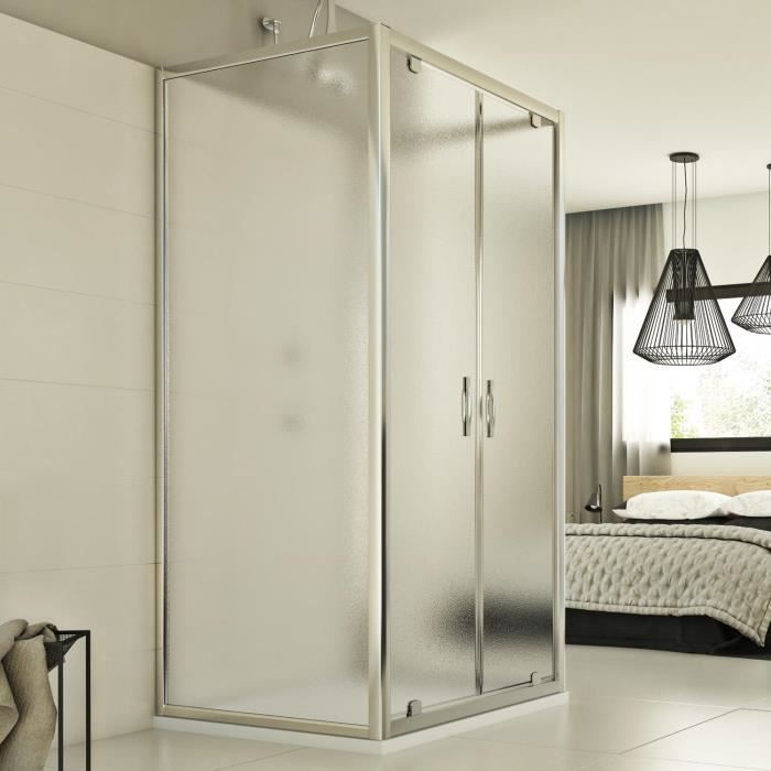 Cabine douche 3 côtés 90x120x90 CM H198 Opaque mod. Cristal Trio 2 ... Cabine douche 3 côtés 90x120x90 CM H198 Opaque mod. Cristal Trio 2 ...