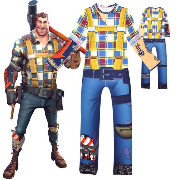 2018 nouvelle arrivee onesies costume fortnite cosplay - fortnite deguisement