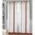 Paire de voilages rayures 140x260 cm Bordeaux