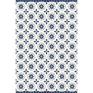 TAPIS SANTORIN Tapis 100% vinyle - motifs cyclades - 99x