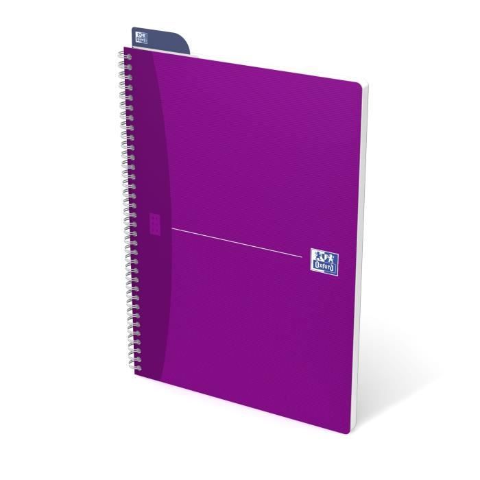 OXFORD Cahier reliure intégrale A4 - 180 pages - Fille