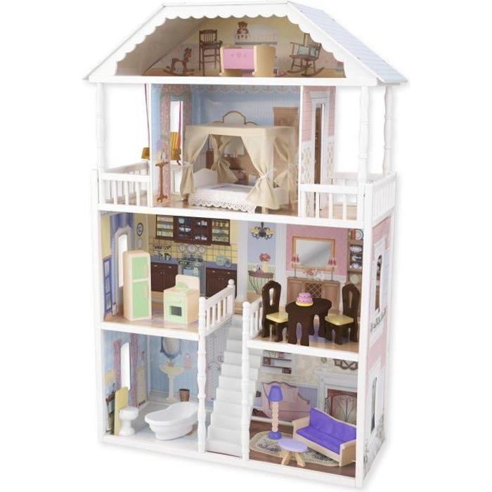 KIDKRAFT - Maison de poupées en bois Savannah