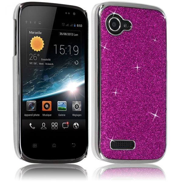 Housse Gel Wiko Cink Slim 2 – Coque Cercle Translucide Bleue – KARYLAX