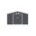 Abri de jardin en métal 10,85m² - 2 portes couliss