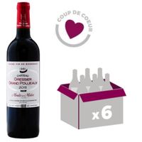 VIN ROUGE Château Gressier Grand Poujeaux 2015 - AOC Moulis VIN ROUGE Château Gressier Grand Poujeaux 2015 - AOC Moulis