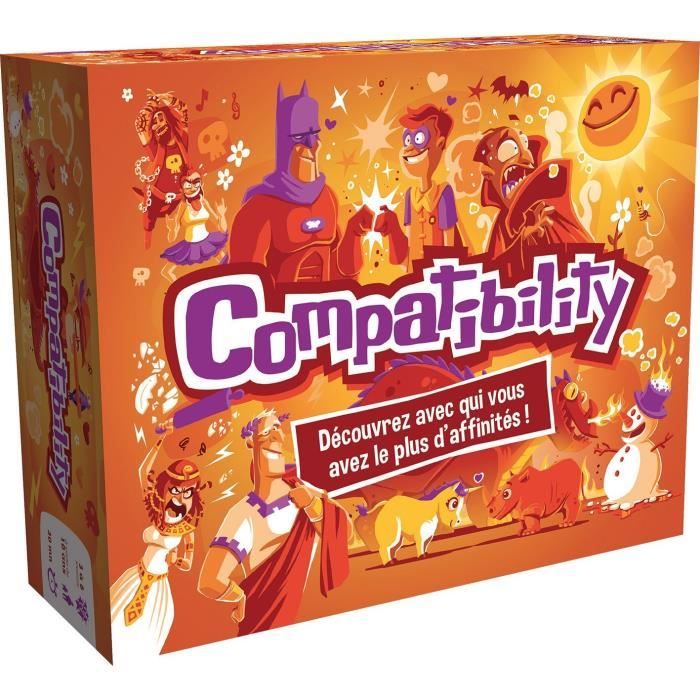 ASMODEE - Compatibility - Jeu de Société - Mixte - A partir de 10 ans