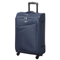 VALISE - BAGAGE CASINO Valise trolley souple - 60cm - 4 roues - Bl VALISE - BAGAGE CASINO Valise trolley souple - 60cm - 4 roues - Bl