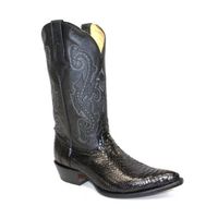 BOTTE Botte - El Camino Python Noir Gowest Santiag BOTTE Botte - El Camino Python Noir Gowest Santiag