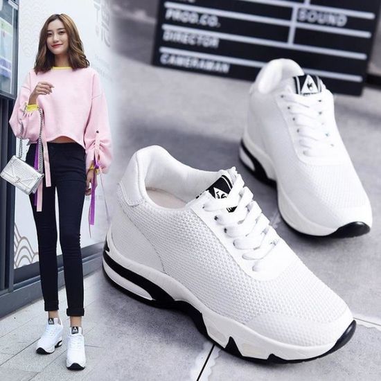 Basket Running Femme Poids LéGer D'éTé Dexterity Poids LéGer AntidéRapant Fitness http:--cdns.sieninc.com-imgs-sizechart-fr.jpg Blanc Blanc - Achat / Vente chaussures multisport Basket Running Femme Poids LéGer D'éTé Dexterity Poids LéGer AntidéRapant Fitness http:--cdns.sieninc.com-imgs-sizechart-fr.jpg Blanc Blanc - Achat / Vente chaussures multisport
