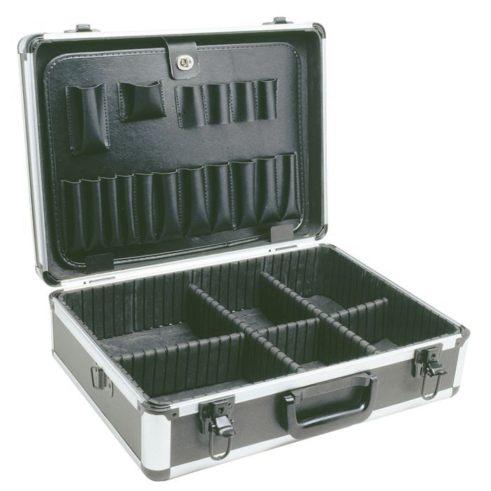 COGEX Valise de rangement à bandoulière vide grise