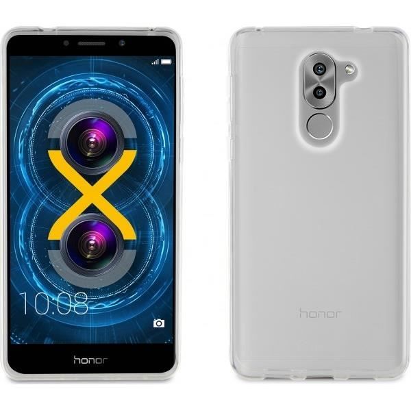Muvit Coque Transparente Crystal soft souple pour Huawei Honor 6X 2017