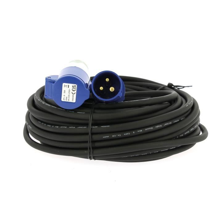 INOVTECH Rallonge CEE 17 - 25 mètres - 200 V - 16 A