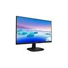 PHILIPS 243V7QJABF/00 - Ecran d'ordinateur FHD UWC - 24 pouces - Dalle IPS 5ms - 75Hz - HDMI/DP/VGA - FreeSync