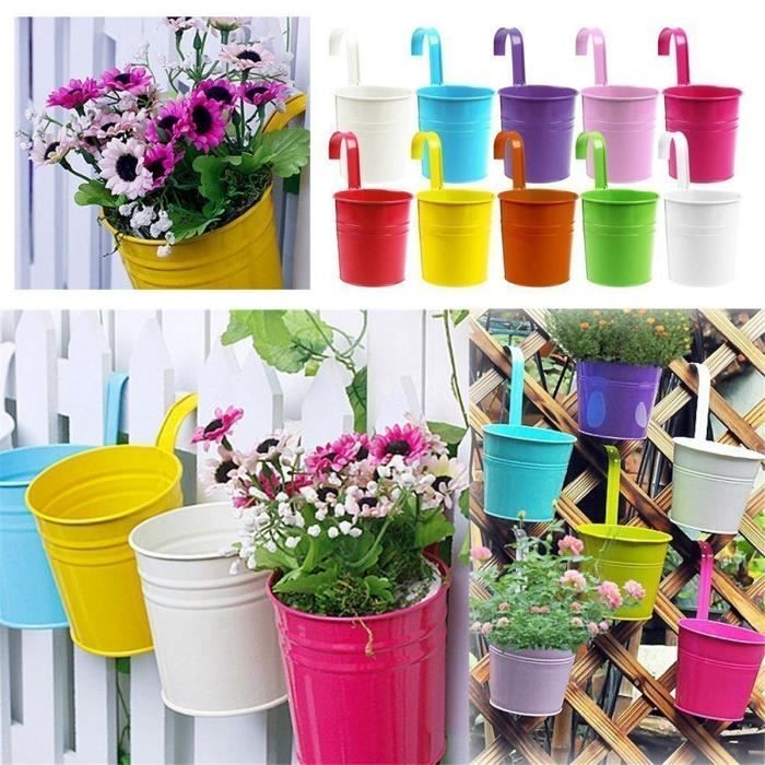10pcs pots de fleurs pot plante suspendu 10 couleurs pots 10pcs pots de fleurs pot plante suspendu 10 couleurs pots