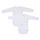 Lot de 2 bodies bébé cache-coeur manches longues M