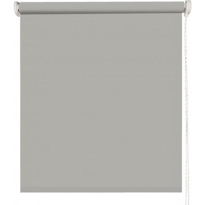 DOMDECO Store enrouleur occultant sans perçage - Gris clair - 37x170 cm