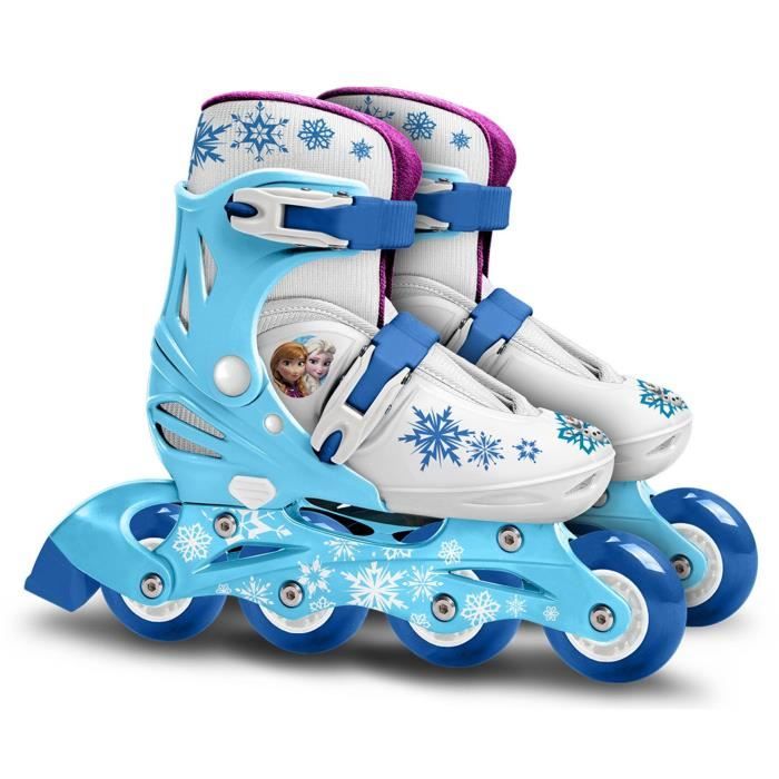 LA REINE DES NEIGES Patins en ligne ajustable - Taille 30-33