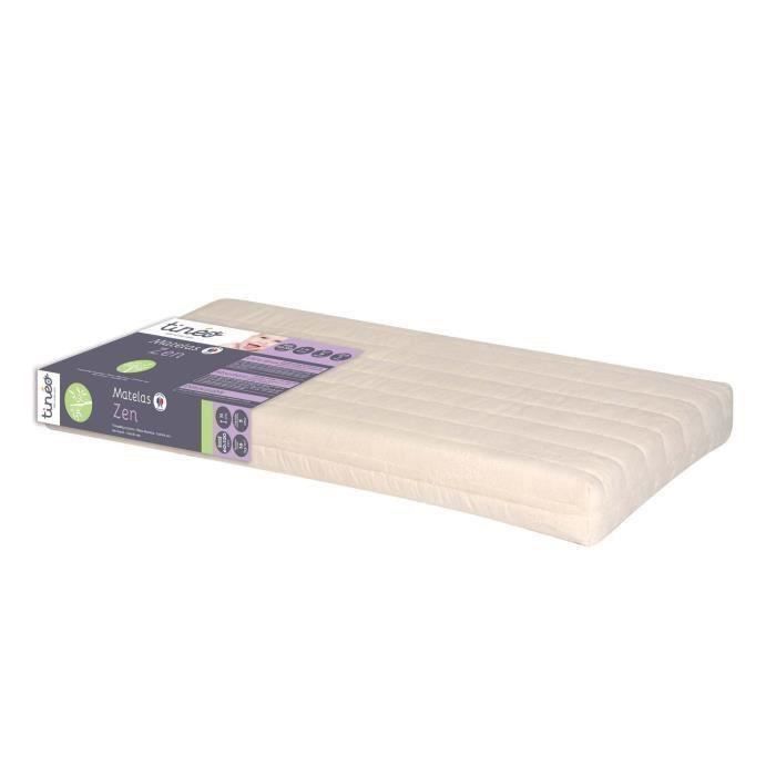 TINEO Matelas zen déhoussable 70x140 cm
