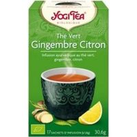 THÉ Thé vert Gingembre Citron - 17 sachets THÉ Thé vert Gingembre Citron - 17 sachets