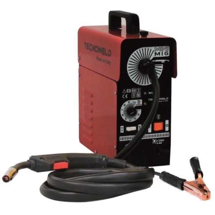 TECNOWELD Poste à souder MIG No Gas 95A MINI MIG + Bobine fil fourré