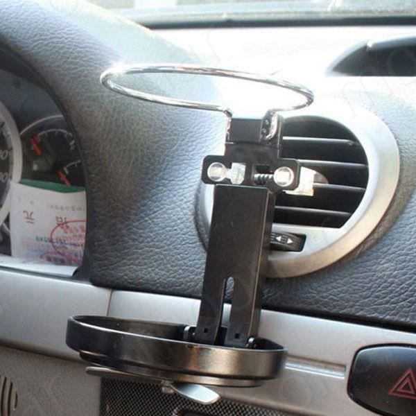 Support Bouteille Auto Porte-Gobelet Voiture Haoledy - Lot De 2 Supports Auto-Adhésifs - Pour Bouteilles, Canettes, Gobelets Porte-gobelets Voiture