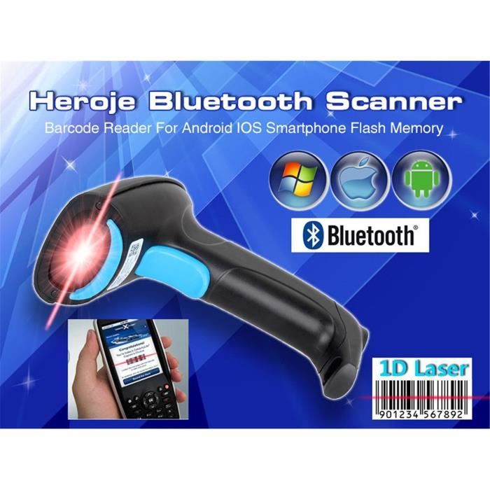 Seesii Ccd Image Bluetooth Barcode Scanner Code Barres