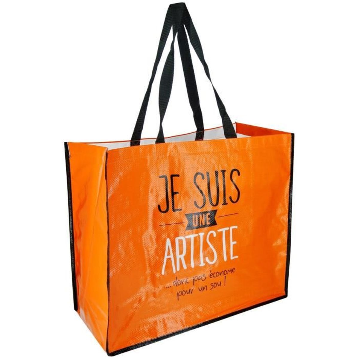  Sac  Cabas Pour Courses  Shopping Inscription Fun Je Suis 