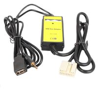 ADAPTATEUR AUDIO-VIDÉO 3,5 mm téléphérique USB entrée auxiliaire MP3 Play ADAPTATEUR AUDIO-VIDÉO 3,5 mm téléphérique USB entrée auxiliaire MP3 Play