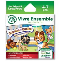 JEU CONSOLE EDUCATIVE LEAPFROG Explorer Jeu LeapPad Mes Amis Canins JEU CONSOLE EDUCATIVE LEAPFROG Explorer Jeu LeapPad Mes Amis Canins