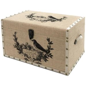 Malle de rangement bois - Achat / Vente pas cher