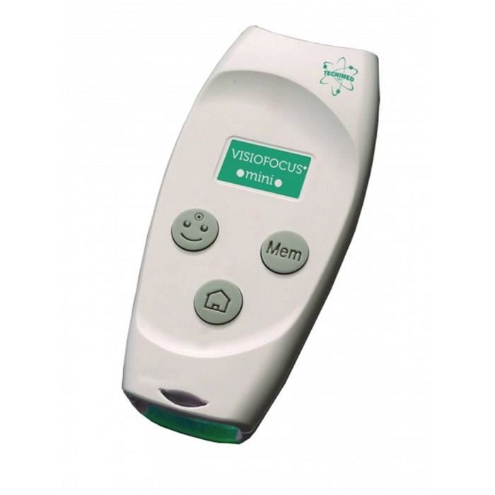 Thermomètre sans contact Mini VISIOFOCUS TE0700 - Projette la température sur le front - Mémoire 9 fonctions