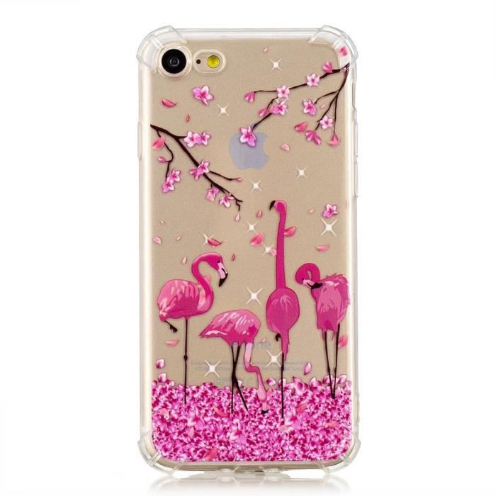 coque iphone 8 flamingo