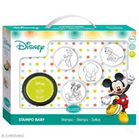TAMPON DÉCORATIF Kit tampon Stampo'baby Disney - Mickey - 4 pcs Con TAMPON DÉCORATIF Kit tampon Stampo'baby Disney - Mickey - 4 pcs Con