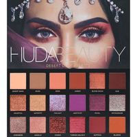 FARD À PAUPIÈRE Huda Beauty DESERT DUSK 18 couleurs Ombre à paupiè FARD À PAUPIÈRE Huda Beauty DESERT DUSK 18 couleurs Ombre à paupiè
