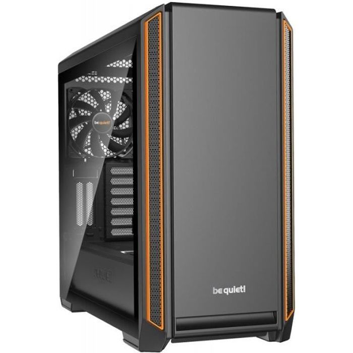 be quiet! Boitier SILENT BASE 601 Window Orange