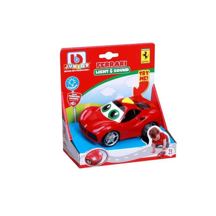 BB JUNIOR Véhicule BB Junior Ferrari son & lumière 488 GTB