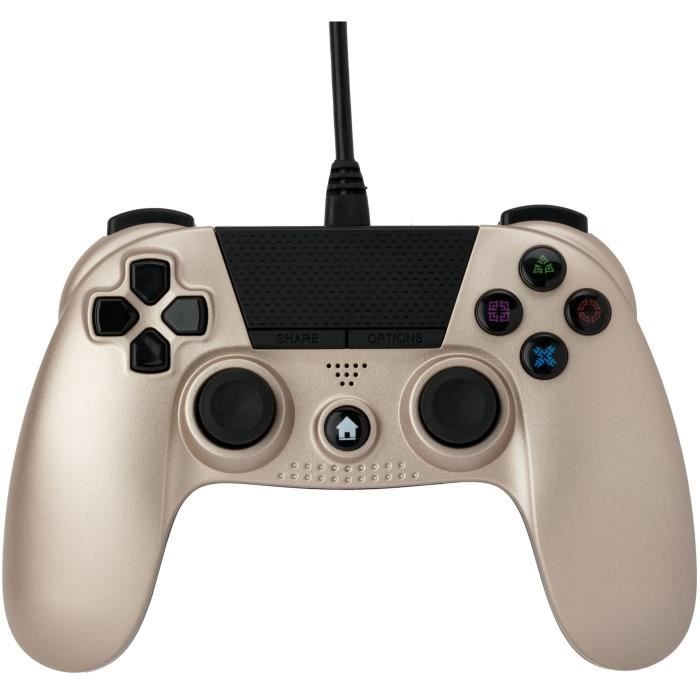 PROXIMA PLUS Manette Under Control - 3M - Compatible PS4 - Or