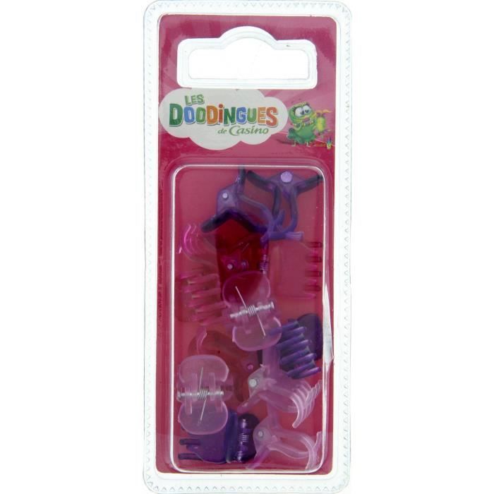Lot de 12 Pinces Puce pour cheveux