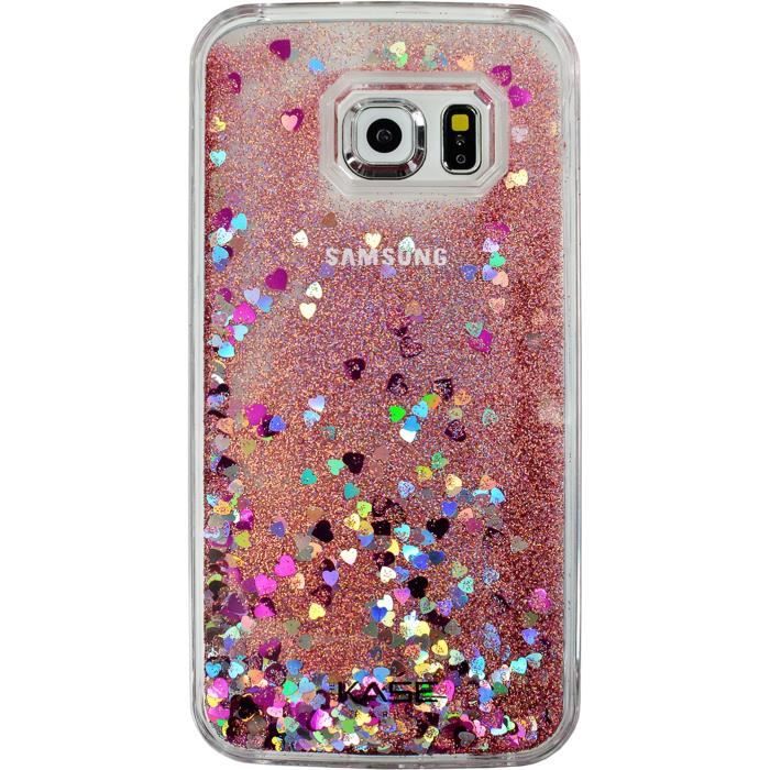 coque galaxy s6 eau paillettes coque galaxy s6 eau paillettes