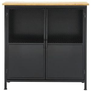 Buffet metal noir - Achat / Vente Buffet metal noir pas ...