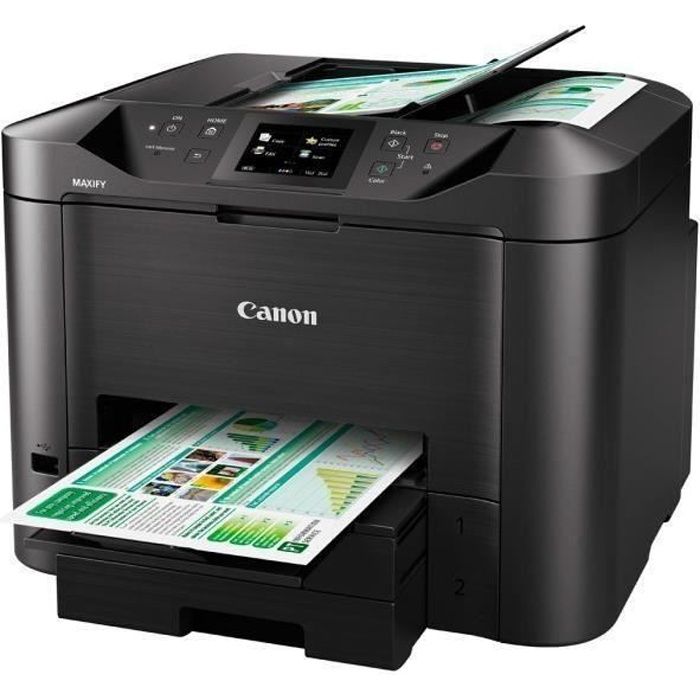 Imprimante multifonction - CANON - MB5450 - Jet d'encre 4 en 1