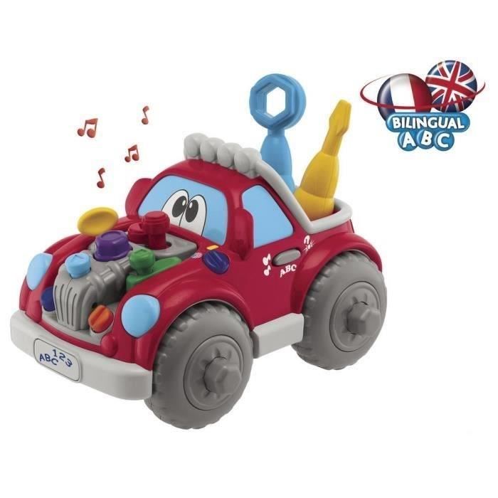 CHICCO Ma Voiture à Réparer Bilingue Français/Anglais